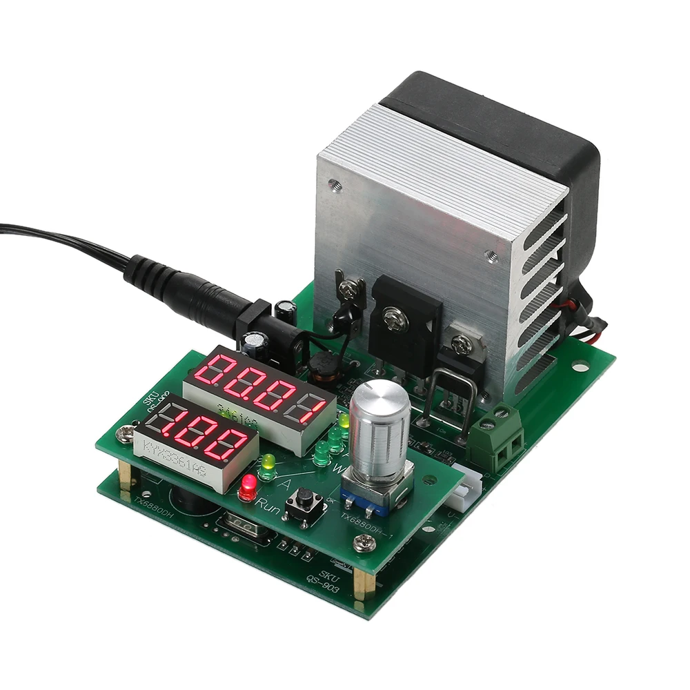 

Multi-functional Constant Current Electronic Load Module 9.99A 60W 30V Discharge Power Supply Battery Capacity Tester Module