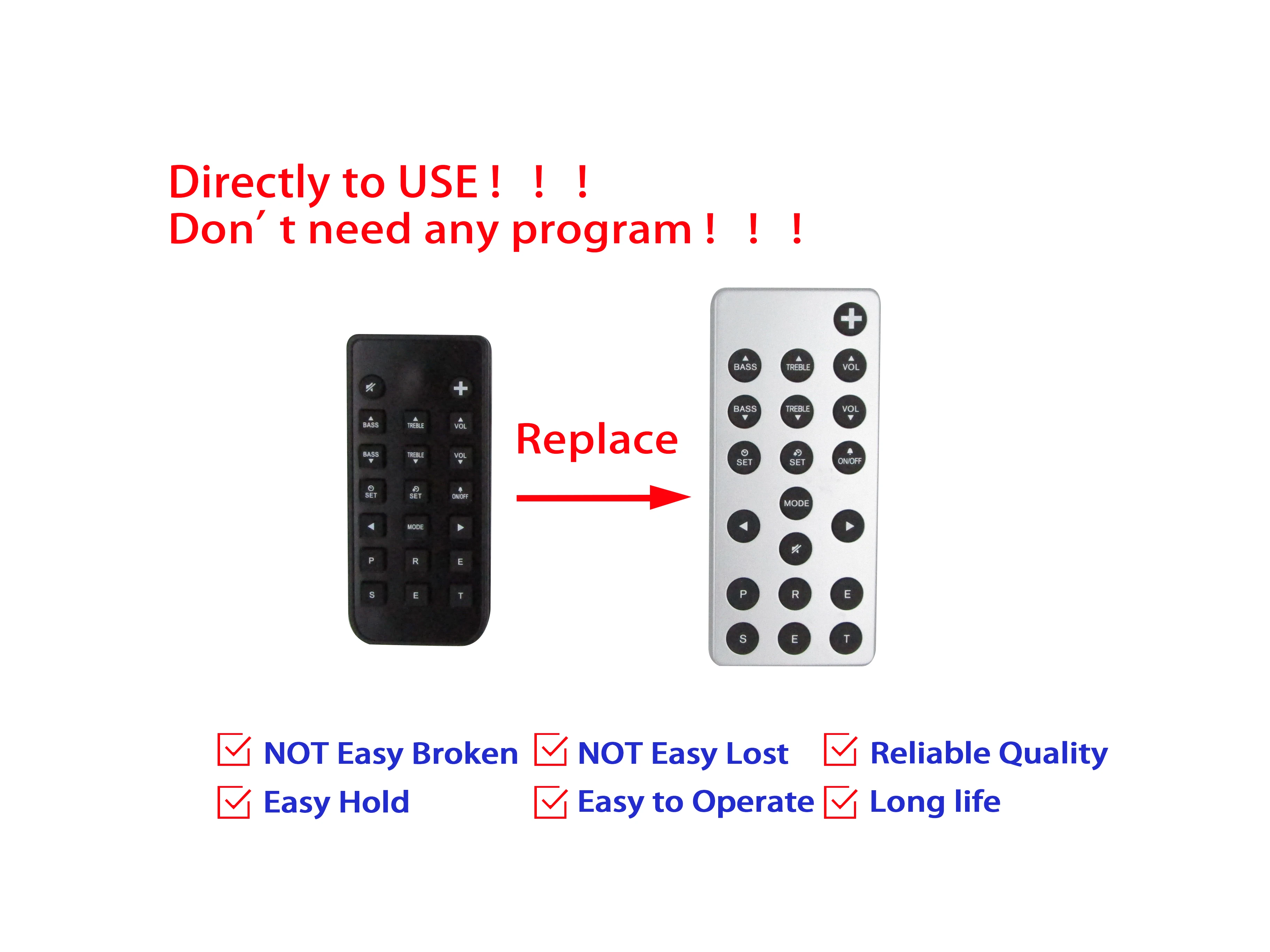 Remote Control For Geneva Geneva-lab 
