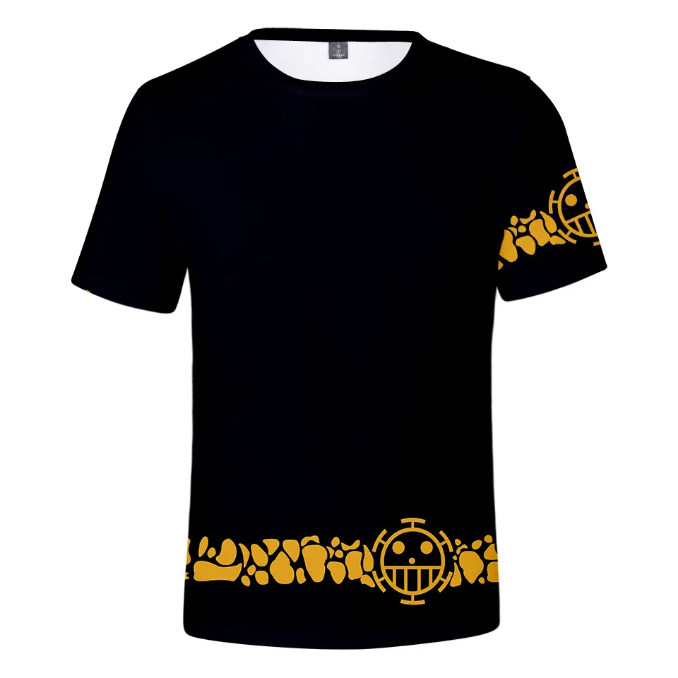 

Newest Trafalgar Law Captain ONE PIECE 3d Short Sleeve T Shirts Male/female 4xl Funny Tee TShirt T-Shirt Men/women Unisex Tops