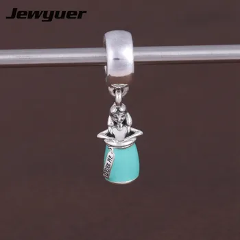 

Cartoon collection Enamel Charms 925 sterling silver fit beads bracelets necklace pendant DIY making fine jewelry DSN074