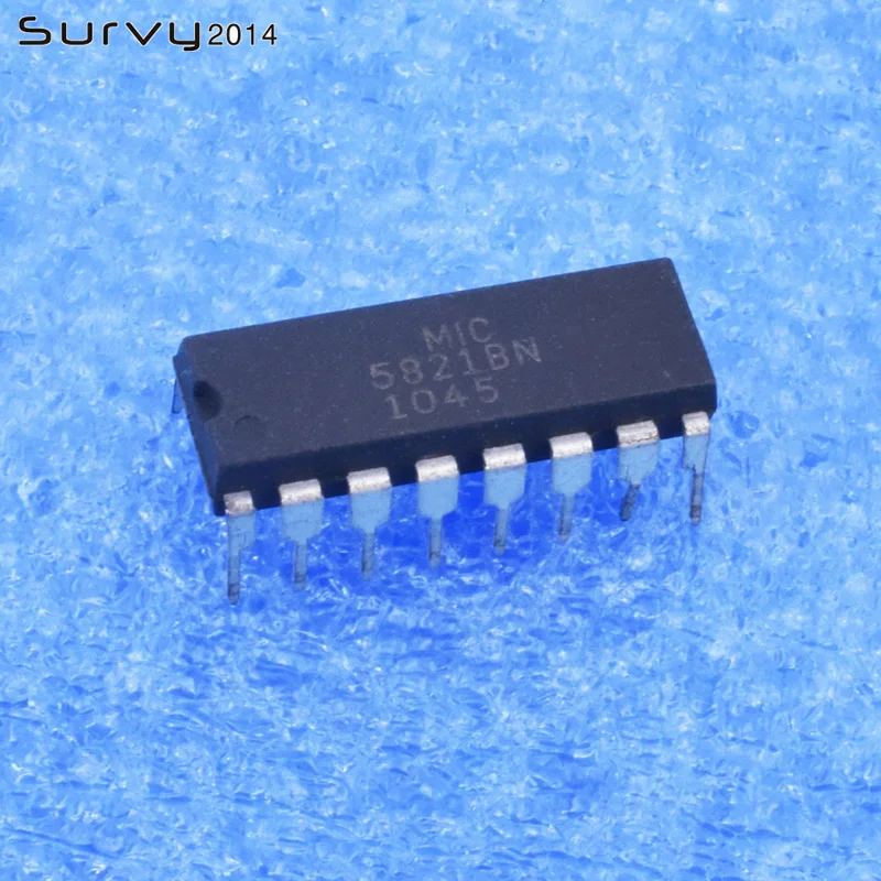 

5PCS/10PCS MIC5821BN DIP-16 8-Bit Serial-Input Latched Drivers NEW