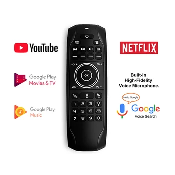 

G7 2.4G Voice Air Mouse Mini Keyboard English New Arrival Gyro IR Learning Smart Products And Equipment For Remote Control