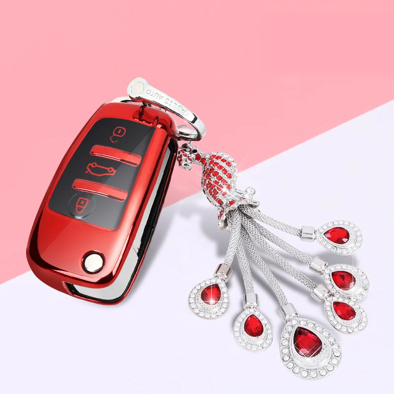 玫瑰红+钥匙链