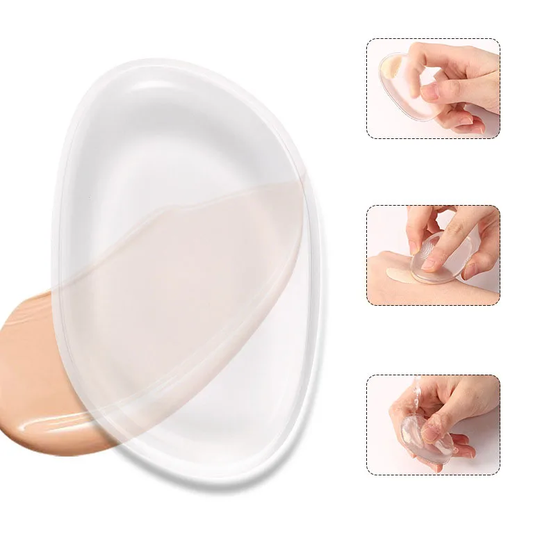 

1PCS Esponja De Silicone Beuty Blender Silicone Sponge Cosmetics Powder Puff for Liquid Beauty Essentials Pro Makeup Tool