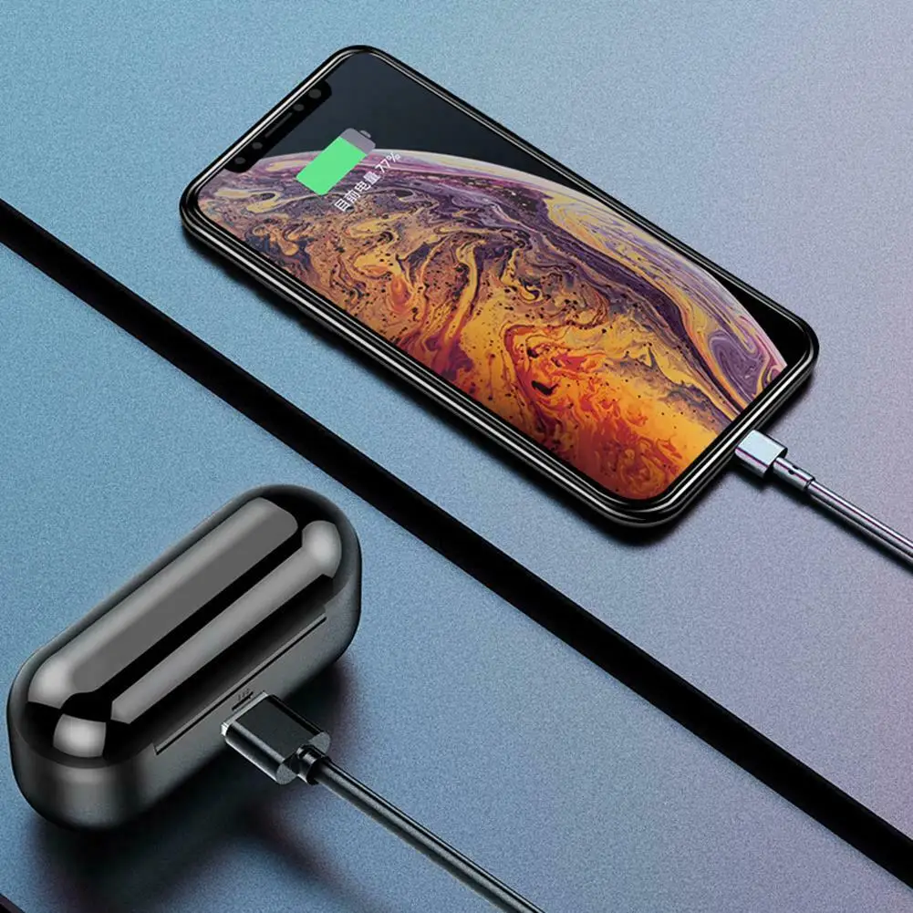 F9 Bluetooth 5,0 гарнитура TWS беспроводные наушники Близнецы наушники 8D стерео наушники мини Модные гарнитуры