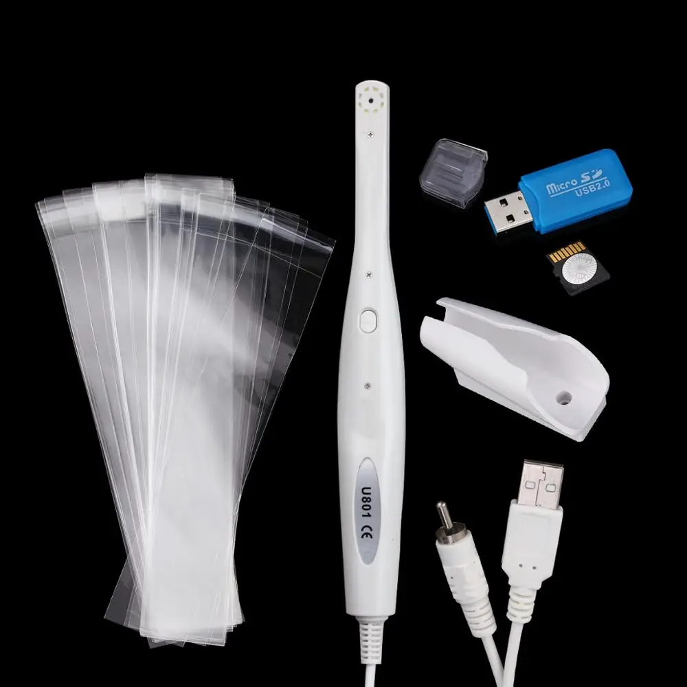  USB Intraoral Camera 720P HD WIFI Dental Intraoral Camera Waterproof Endoscope Teeth Mirror LED Lig - 4000271043640