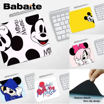

Babaite Top Quality Cartoon Mickey Minnie Laptop Gaming Mice Mousepad Top Selling Wholesale Gaming Pad mouse