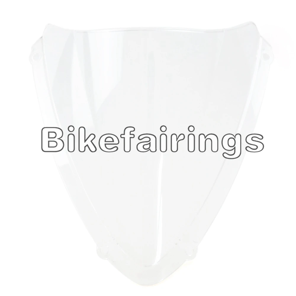 Ветровое стекло Sportbike с двойными пузырьками для Suzuki GSXR600 GSXR750 2008 2009 2010 08 09 10 аксессуары для мотоциклов ветровые стекла