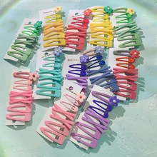 Южная Корея онлайн заколка для волос знаменитостей головной убор Dazzle Ya знаменитостей стильные заколки женские яркие цвета простой маленький цветок C