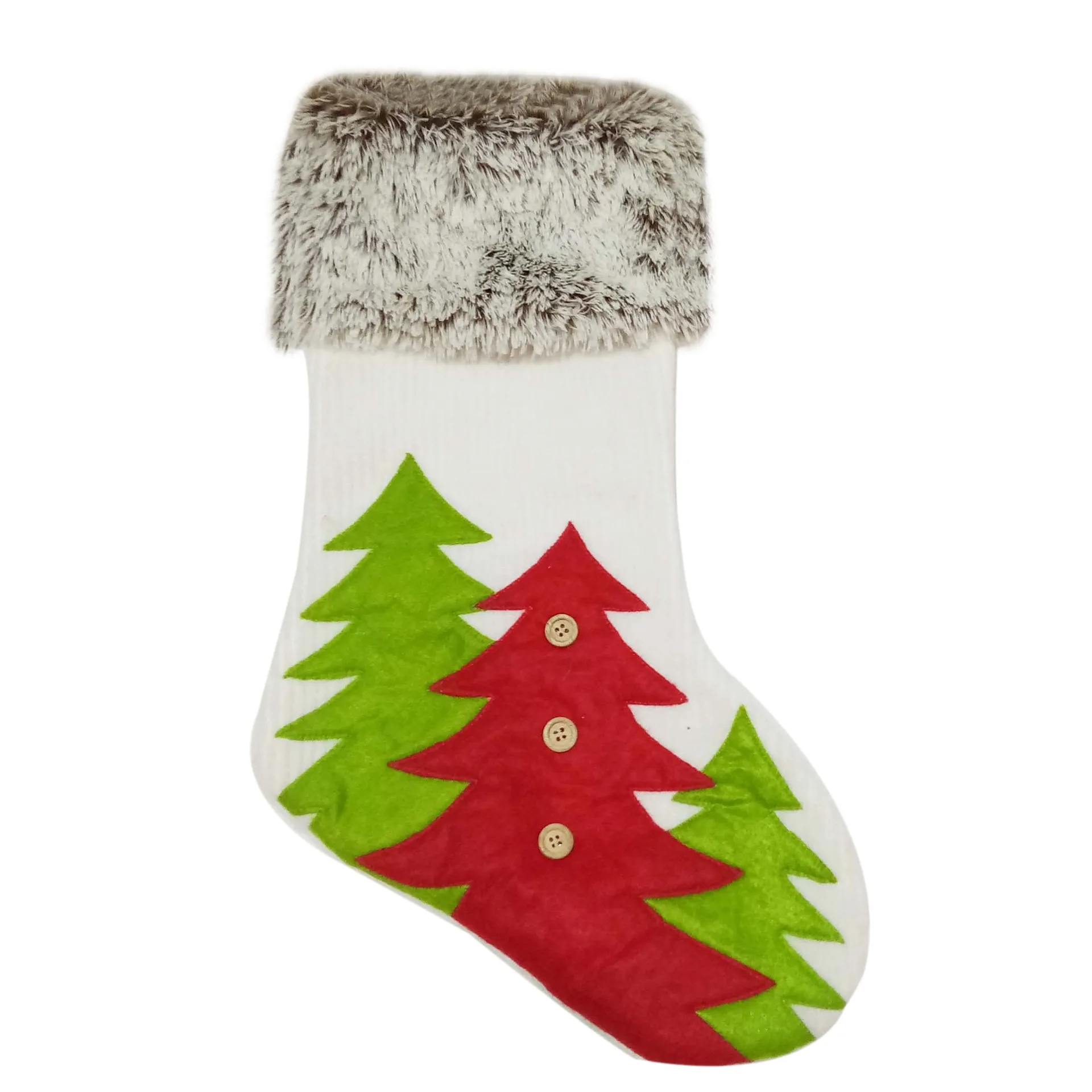 

Large Christmas Stocking Santa Claus Sock Gift Holder Christmas Tree Decoration New Year Gift Bags Candy Bags