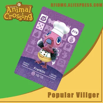 

216 Franklin Animal Crossing Card Amiibo for New Horizons