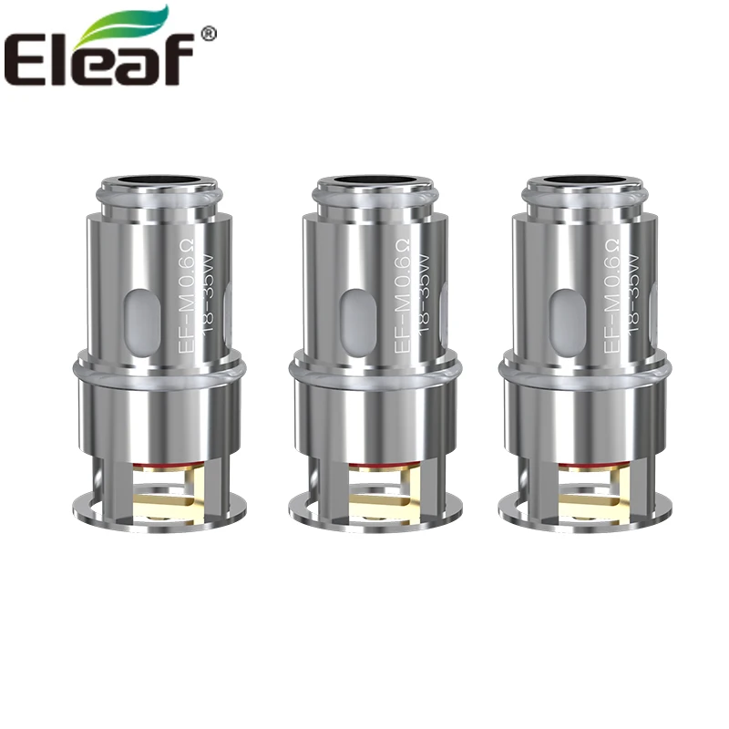 3 шт./лот катушка Eleaf EF для Pesso Tank 0.3ohm/EF M 0.6ohm iStick T80 комплект распылитель