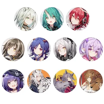 

Anime Game Arknight Wiki Cosplay Badge Japanese Cartoon Figure Amiya Brooch Pin Jewelry Collection Bag Clothes Decoration