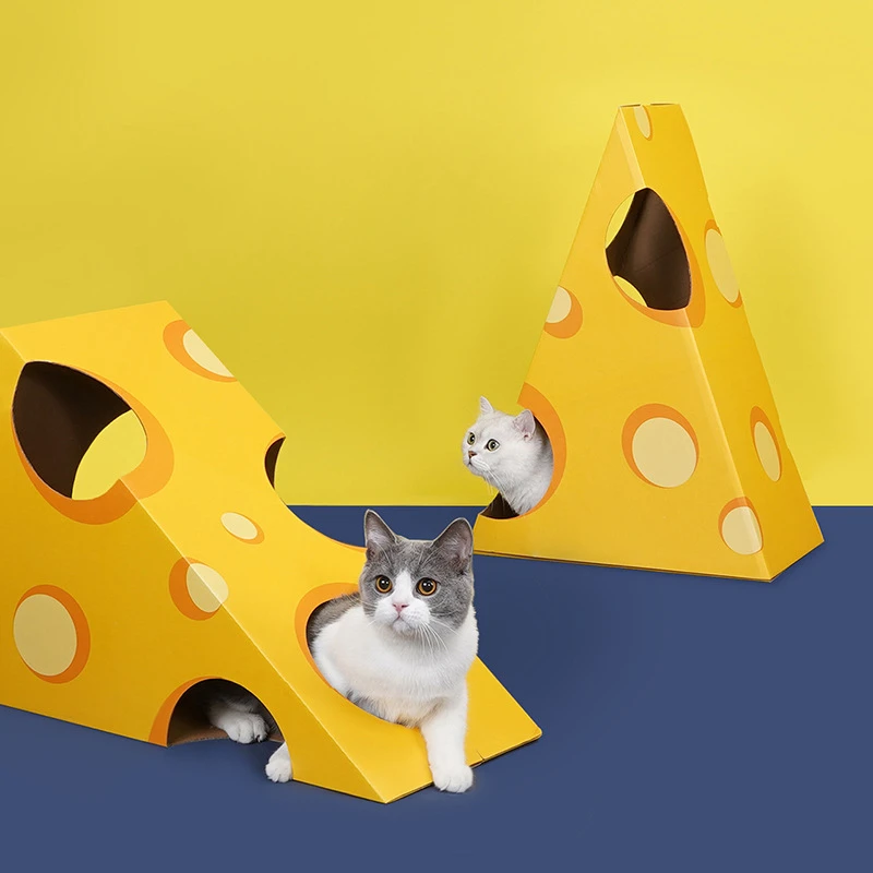 cheese cat toy