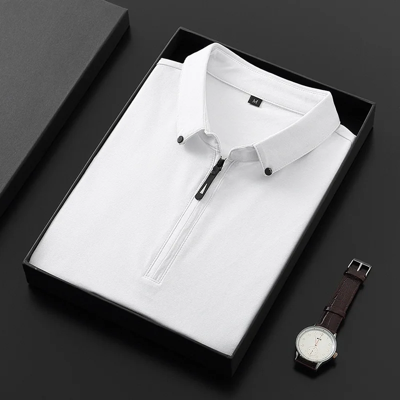 

Resistance Biao 118 Section of Cloth yi fan Men New Style Polo Shirt Solid Color All-cotton T-shirt Hot Selling