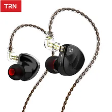 TRN BA8 8BA In Ohr Kopfhörer 16Balance Amarture Fahrer Einheit HIFI DJ Monitor Kopfhörer Ohrhörer Mit Abnehmbare Kabel TRN VX BA5 V90