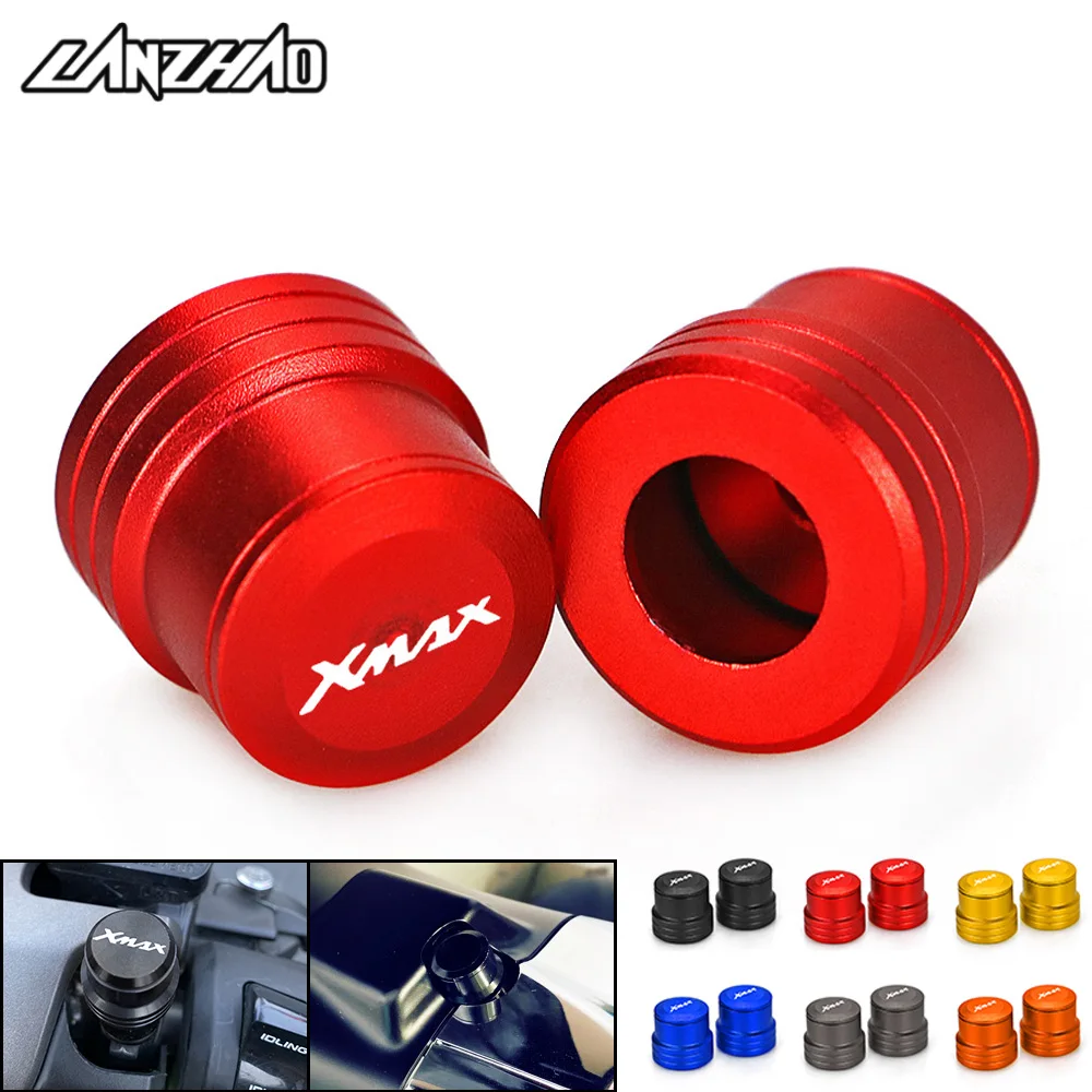 XMAX мотоцикл зеркало заднего вида винт крышка болт CNC алюминиевые аксессуары для