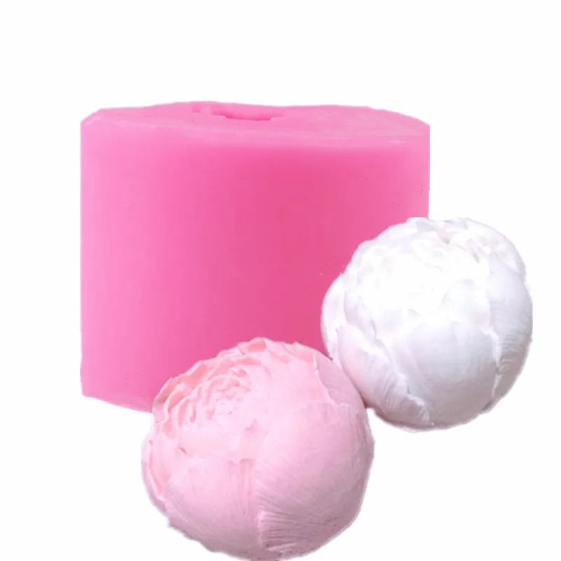 Flower Buds Silicone Mold Sugarcraft Embossed Fondant Cake Decorating Tools Fimo Clay Candy Jelly Chocolate Gumpaste Molds