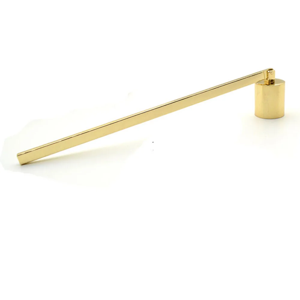 Stainless Steel Straight Tube Candle Snuffer Wick Trimmer Candle Cover Hand Tools Accessories Safely Extinguish