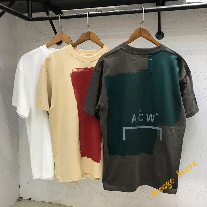 a cold wall block painted tee