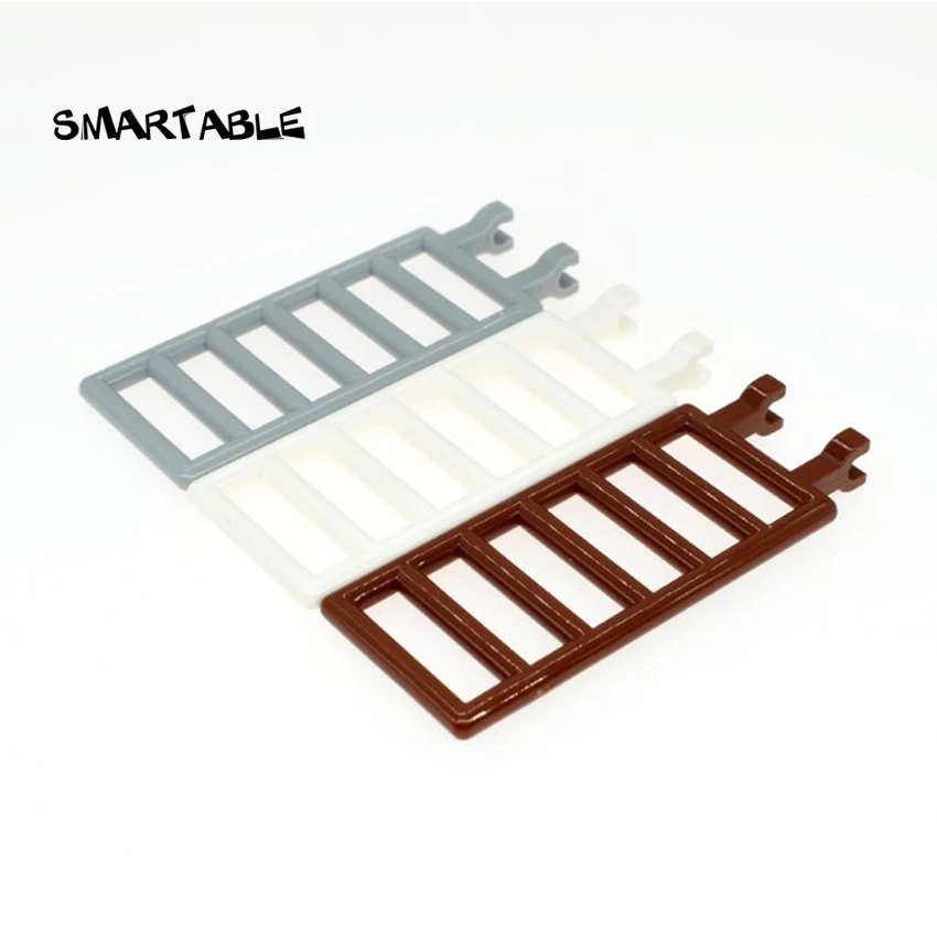 

Smartable Bar 7x3 with Double Clips (Ladder) Building Blocks Brick MOC Parts Toys For Kids Compatible City 6020 20pcs/lot