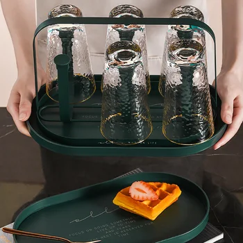 

Cup Drying Rack Stand Multipurpose Glass Drying Holder Organizer for 6 Cups or Mugs JS22