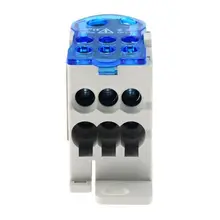 Din-рейка клеммные блоки один в несколько вне распределительный блок питания коробка