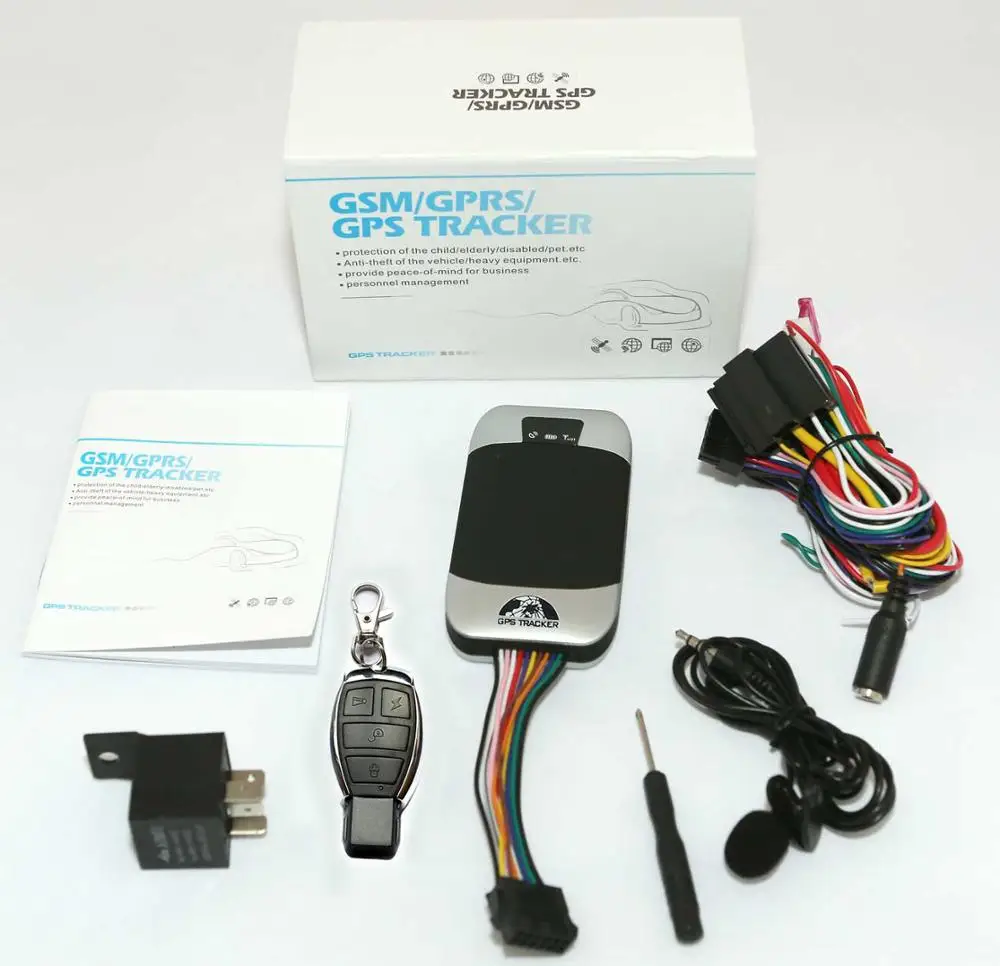 Автомобильный gps трекер COBAN GPS303G в реальном времени Google maps Gps с коробкой Бесплатная