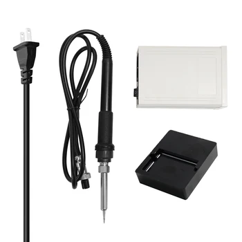 

T-19D EU 60W Mini Portable Digital Constant Temperature Soldering Station Electric Soldering Iron Set with Temperature Display