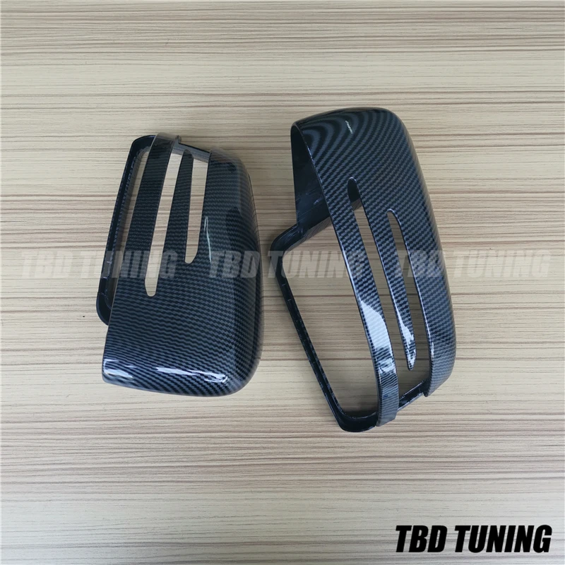 Зеркальная крышка из углеродного волокна для Mercedes W204 W212 W207 W176 W218 A B C E S CLS GLK