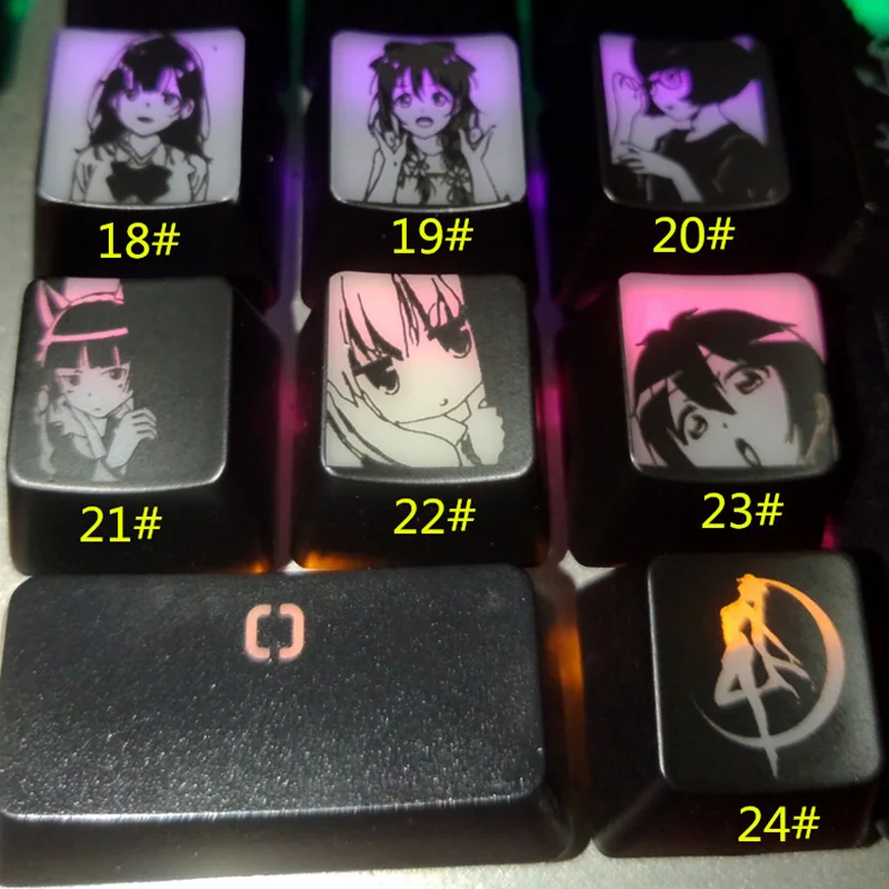 Сделай Сам 1 шт. колпачок для клавиш из АБС-пластика подготовьте свои собственные