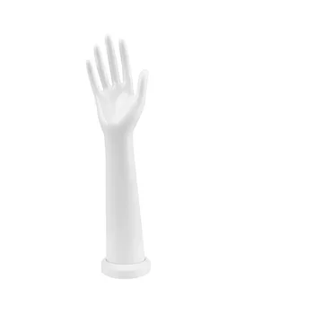 

1Pc Free Shipping Female Mannequin Hand Arm Women Display Gloves Jewelry Necklace Ring Earring Model Stand Light white Color D24