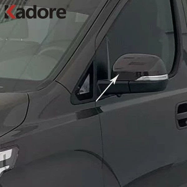 Для Hyundai Grand Starex H 1 i800 2018 2020 хромированное углеродное волокно Боковая дверь