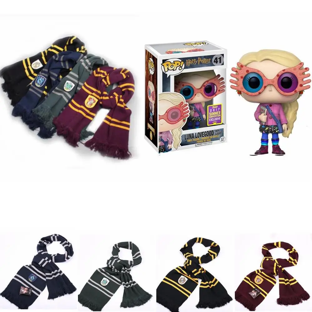 Harri Поттер Хогвартс школьный шарф Гриффиндор Ravenclaw Гермиона длинные шарфы
