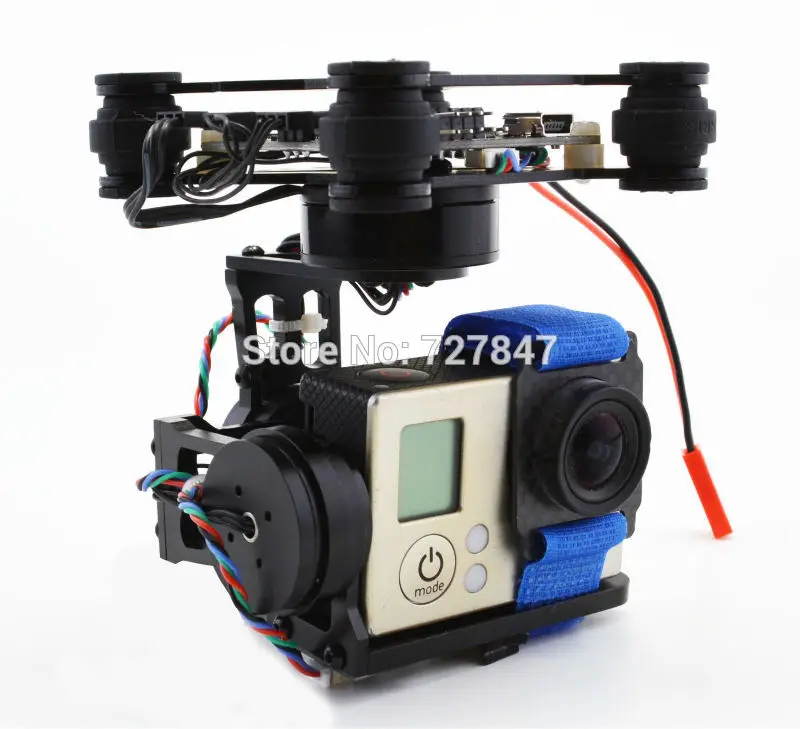 

RTF CNC FPV 3 Axis Brushless Gimbal W/ 2204 2805 Motor & Storm32 Controlller for Walkera X350 Gopro 3