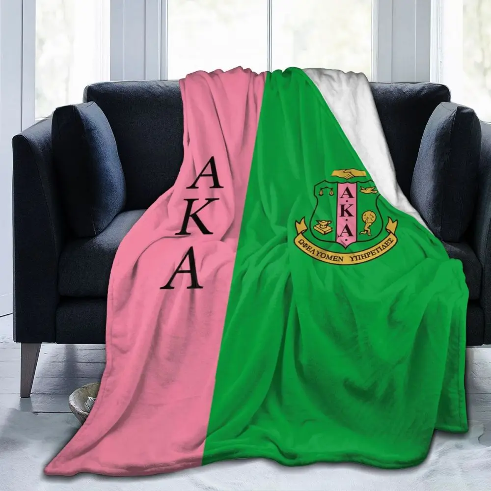 Ультрамягкое удобное легкое Фланелевое флисовое покрывало Alpha Kappa из микрофибры всесезонное теплое одеяло