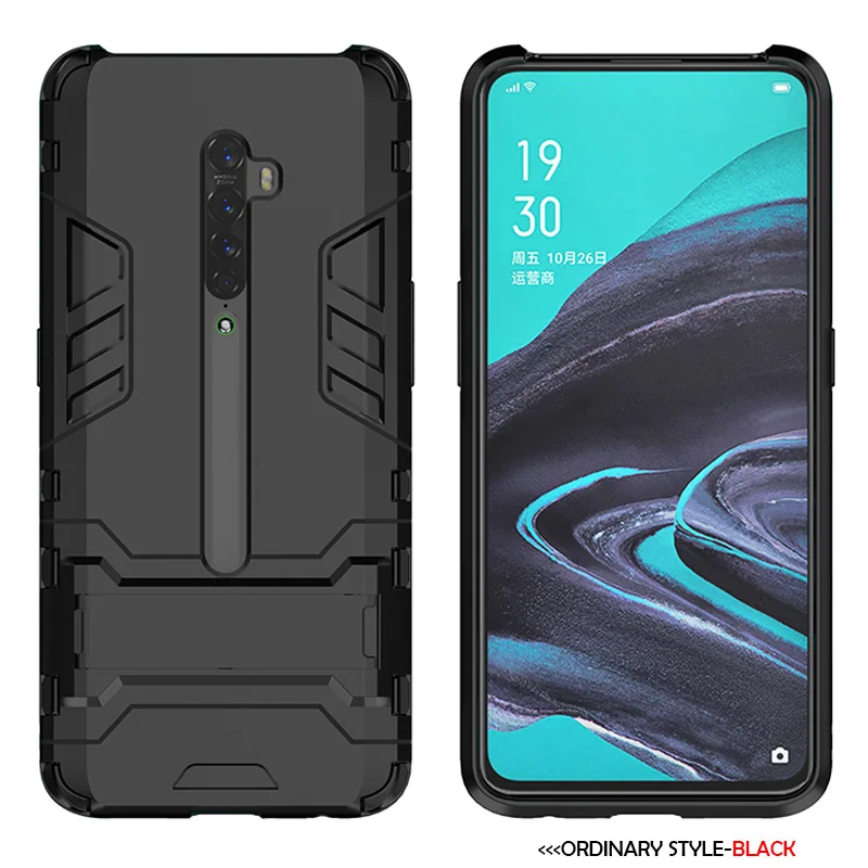 C1-Black Противоударный чехол для OPPO Reno 2 Z 2F ACE 10X ZOOM K3 A1K A9 A11X Realme 3 5 Pro X X2 XT C2 Магнитный чехол для телефона - Цвет: C1-Black