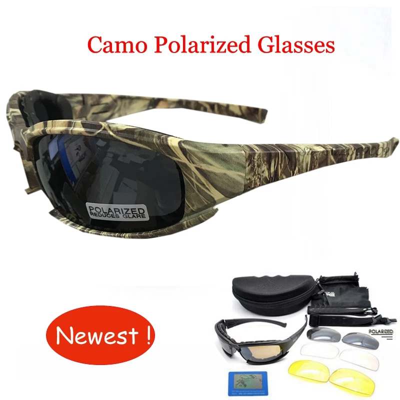 Comprar Al aire libre 4 lentes tácticos gafas camuflaje daisy Airsoft seguridad gafas tácticas a prueba de viento gafas para hacer senderismo