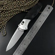 581 Тактический Универсальный нож Алюминиевый+ G10 Ручка складной карманный нож для охоты кемпинга Открытый EDC