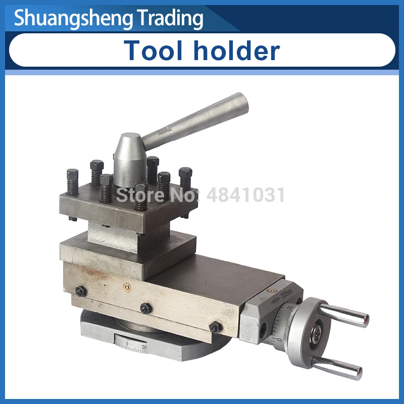 

SIEG Lathe Tool holder/C6/SC6/M6/SM6 Machine tool slide/Slide rest/Compound Rest Assembly