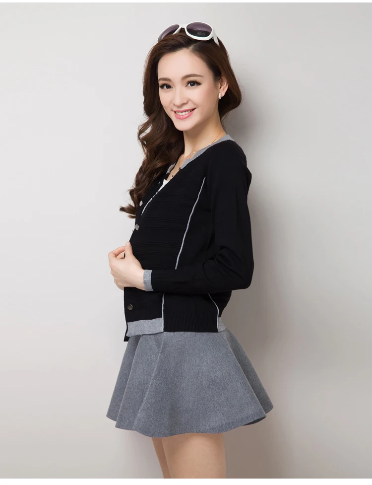 Зима Женская Повседневная трикотажная одежда короткое элегантное пончо feminino blusa сексуальное трико feminina Болеро Вязаная Шерстяная кофта WQ688