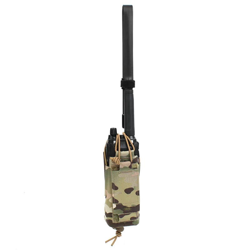 Outdoor CS TACTICAL Gridlok BAOFENG/POFUNG UV5R UV82 Radio Pouch Molle Pouch Intercom Walkie Talkie Bag 4
