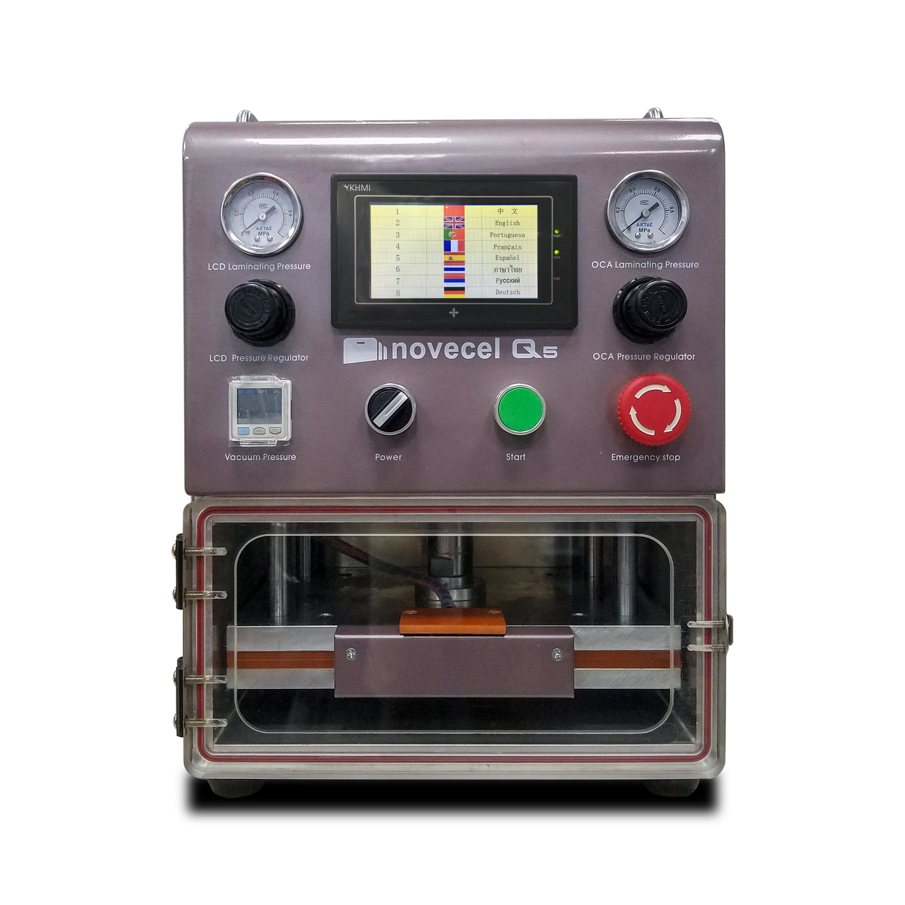  Novecel Q5 Profession LCD Polarizer Film OCA Laminating Machine For Samsung S8 Edge Plus iPhone LCD