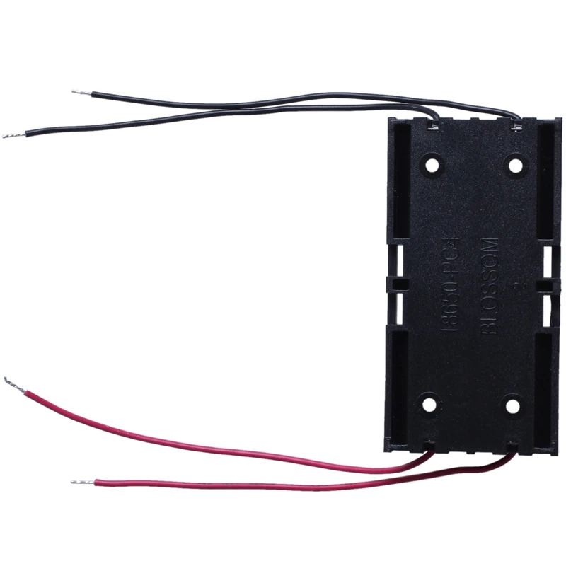 Черный пластик 2 слота 2x3 7 V 18650 Держатель батареи контейнер x 2| |