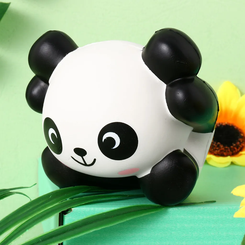 3,1 дюймов мягкое панда медленно поднимающийся ароматизированный Kawaii Мягкое Животное Игрушка