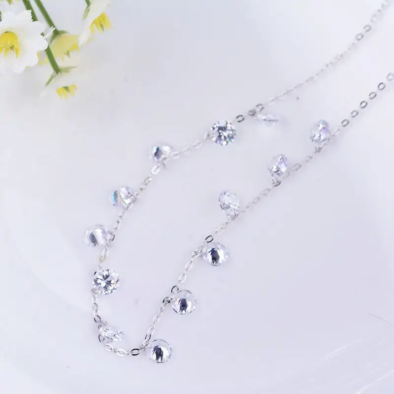 Kindey богемное винтажное 925 пробы Серебряное ожерелье с кисточками и бусинами для женщин очаровательное колье ожерелье в стиле бохо, ювелирное изделие