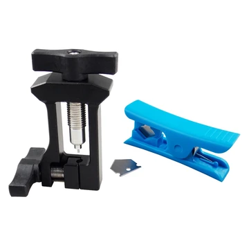 

Bicycle Needle Driver Insertion Tool Bicycle Hydraulic Hose Fitting Insert Tool with Hydraulic Hose Cutter