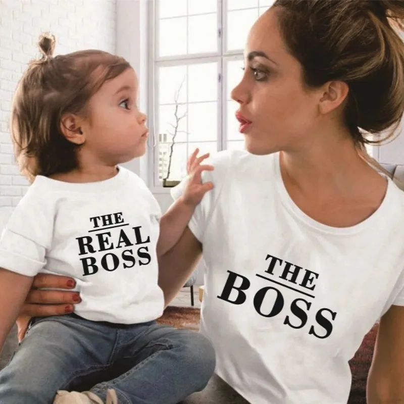 t shirt the boss the real boss