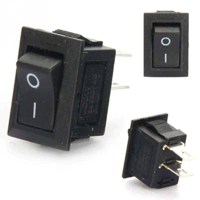 20 шт./лот 10*15 мм SPST 2PIN вкл/выкл G130 лодка кулисный переключатель 3A/250V автомобиль