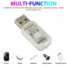 

Metal USB Ambient Light 1 Pcs Accessories Car Interior Eye-protection Lamp Bulb